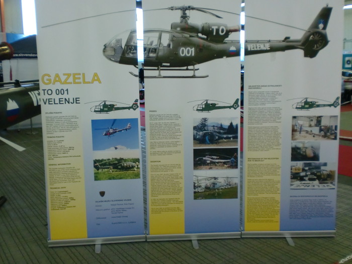 Helikopter Gazela TO 001 Velenje